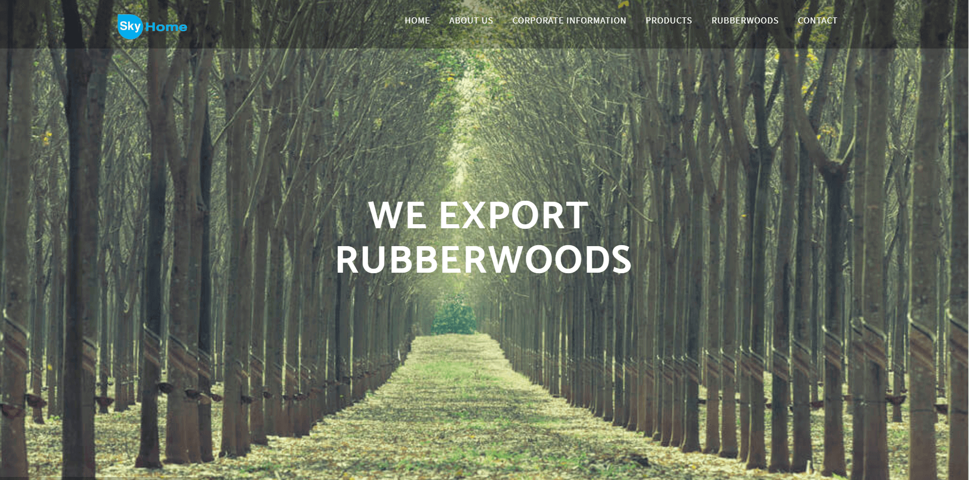 Sky Home Rubberwoods - CMS Website